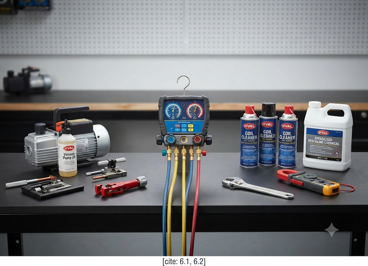 Tools, Chemicals & Maintenance